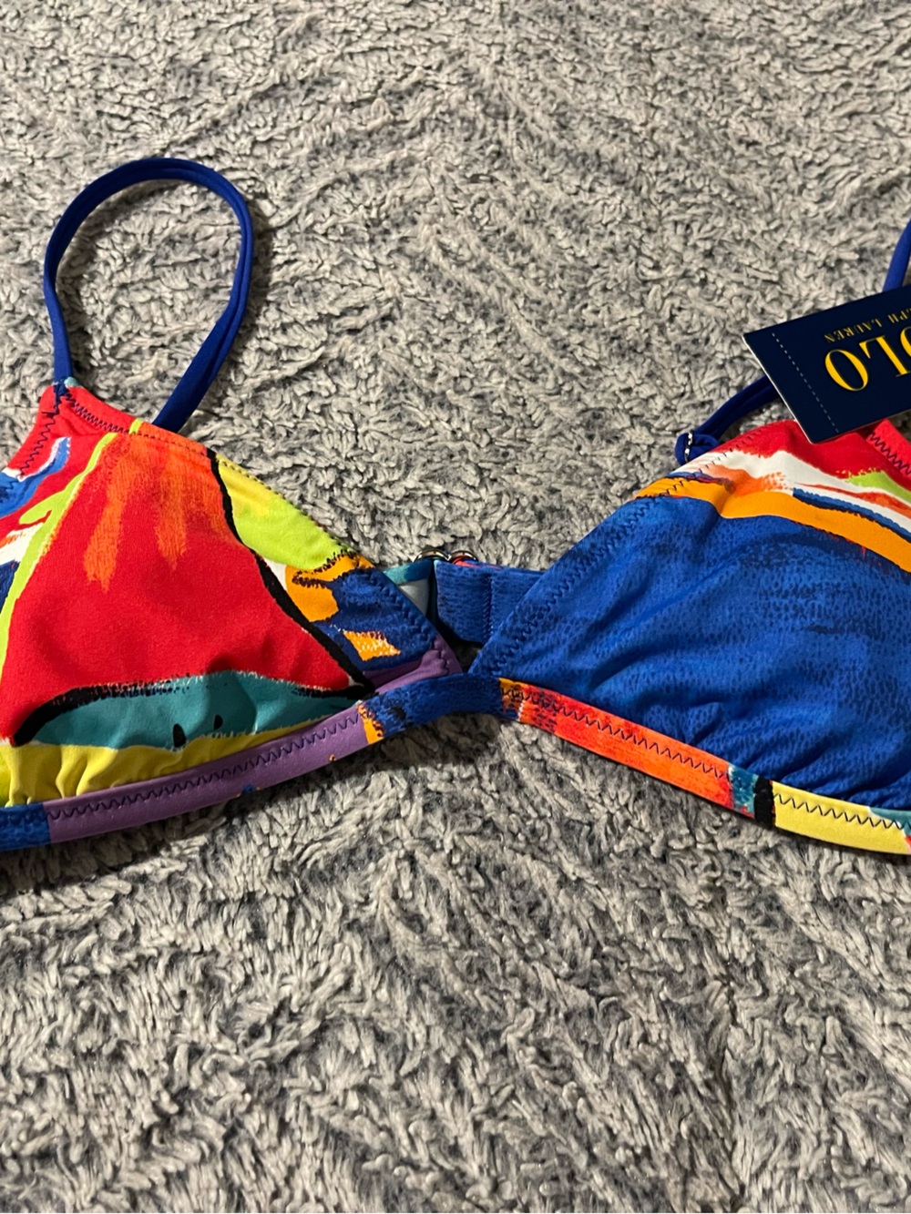 Ralph Lauren bikini top nwt